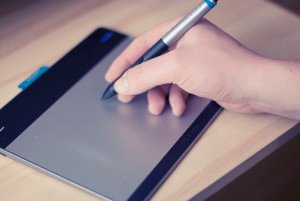 Writing on a Tablet